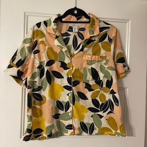 Floral pajama set